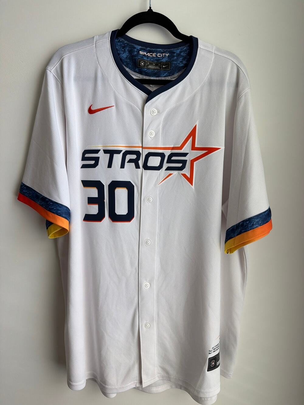 Nike Kyle Tucker #30 Houston Astros City Connect Jersey White Men's XXL MLB